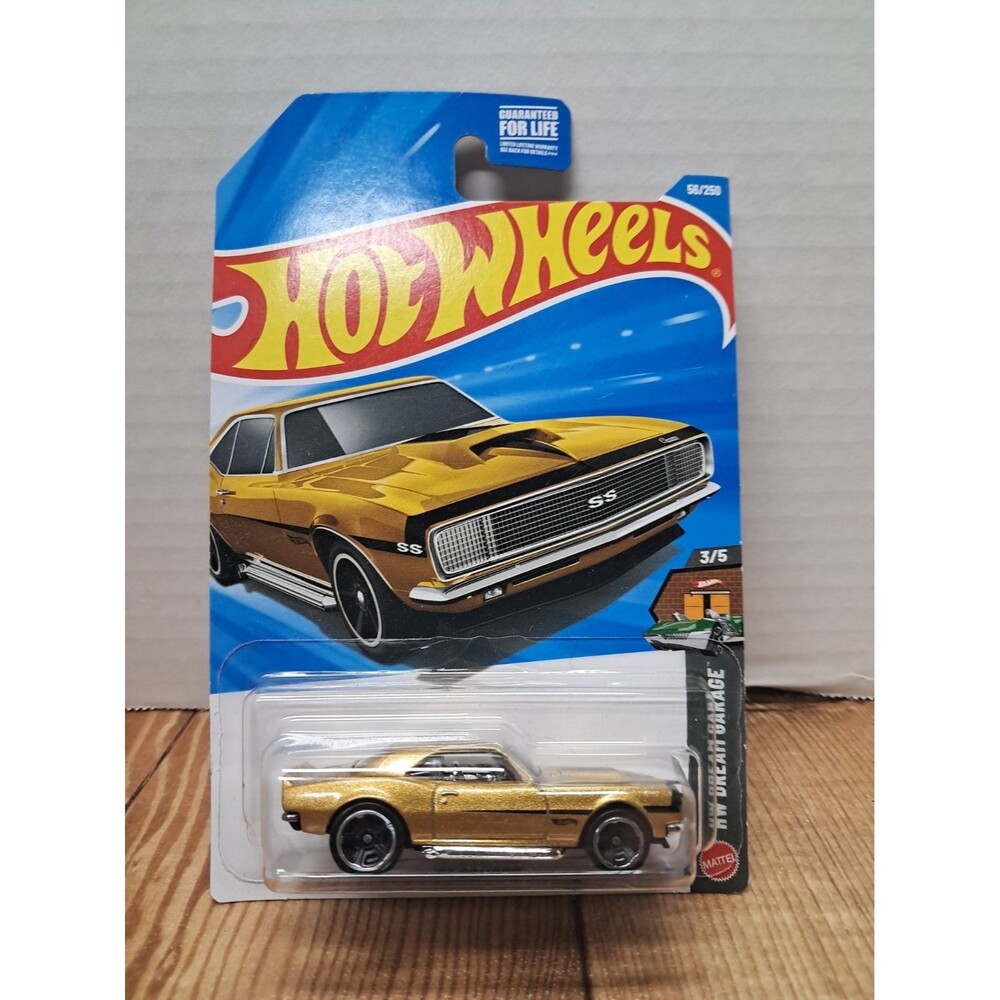Hot Wheels 2026 Mainline HW Dream Garage '67 Camaro Gold #56